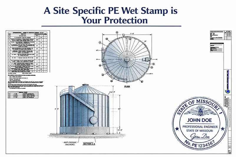 A Site Specific PE Wet Stamp is Your Protection