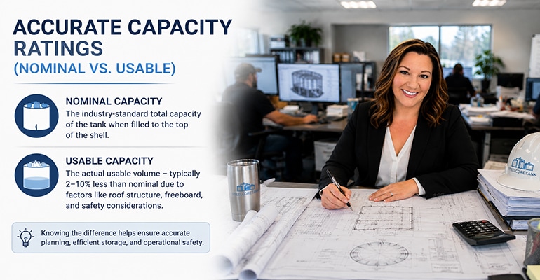 Accurate Capacity Ratings (Nominal VS Usable)