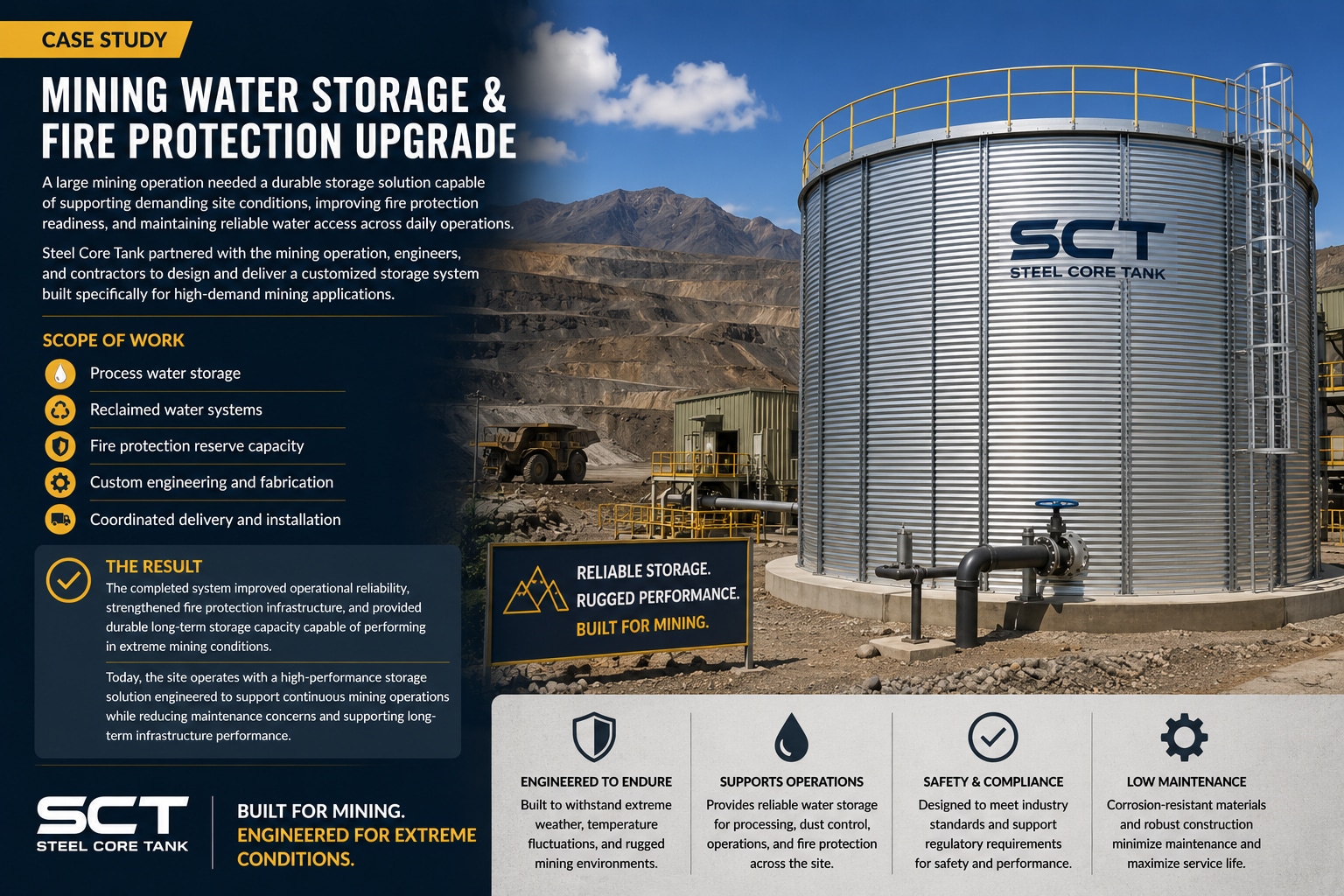 Case Study: Mining Water Storage & Fire Protection Upgrade
