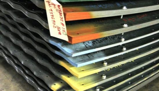 Each complete ring secured with a bolt - Color coded rings for ease of installation